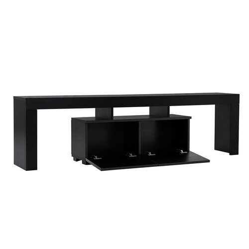 Stolik pod telewizor Enclave Wood Black