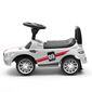 Baby Mix Odpychacz dla dzieci z dźwiękiem Racer, biały