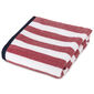 Ręcznik plażowy Splash czerwony, 90 x 170 cm