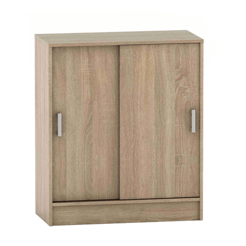 Skříňka s posuvnými dvěřmi BETTY, dub sonoma