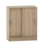 Skříňka s posuvnými dvěřmi BETTY, dub sonoma