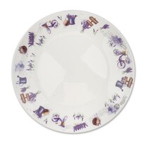 Toro Ceramiczny talerz Nowa lawenda, 20 cm