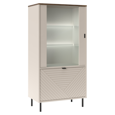 Szafka EYCO 1D1W, kaszmir/dąb castello