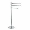 AQUALINE SB161 törülközőtartó Samba talppal,rozsdamentes acélból