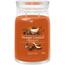 Lumânare parfumată Yankee Candle Signature în borcan, mare, Cinnamon Stick, 567 g