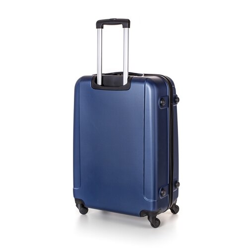 Pretty UP Potovalna kovinska kovčka ABS16, temnomodra