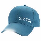 Sixtol Kšiltovka s LED světlem B-CAP 25lm, USB, uni, modrá