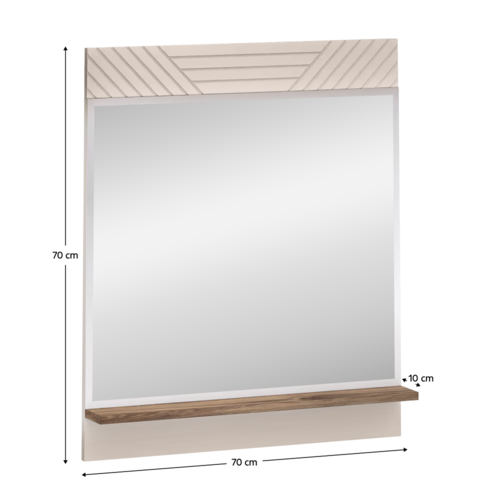 EYCO 70 tükör, kasmír/castello tölgy
