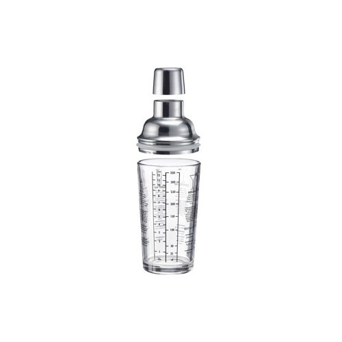 Shaker de cocktailuri Westmark din 3 piese SAM,sticlă / oțel inoxidabil , 400 ml