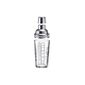 Westmark 3-teiliger Cocktailshaker SAM, Glas/Edelstahl, 400 ml