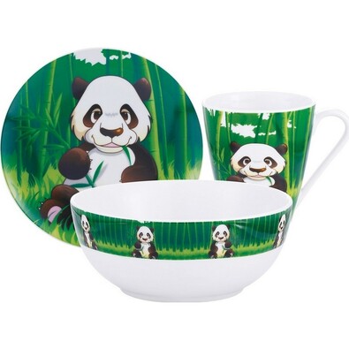 Kaiserhoff Panda detská jedálenská súprava