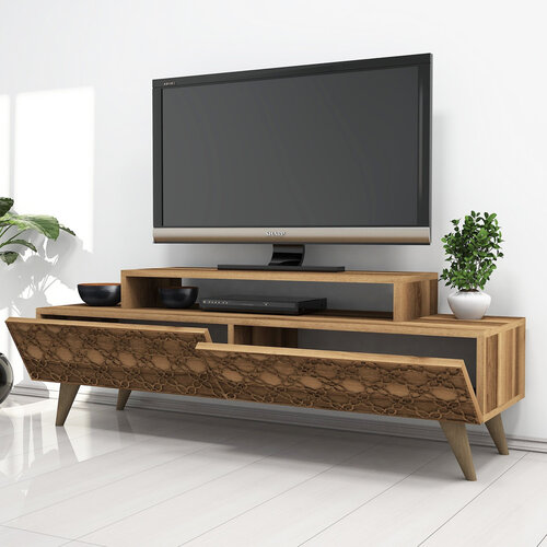 Stolik pod telewizor City Walnut