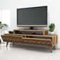 TV asztal City Walnut
