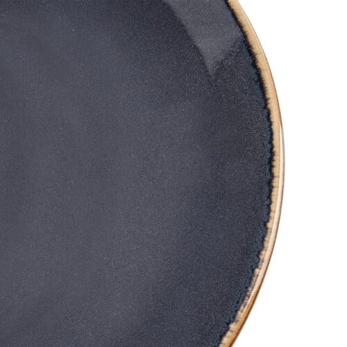 Orion Súprava keramických plytkých tanierov Glaze sivá 27 cm, 6 ks