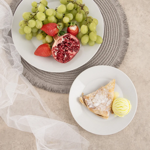 Orion Mona porcelán desszert tányér szett, 6 db, 19 cm