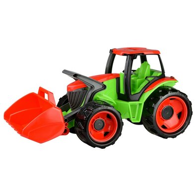 Lena 02055 Traktor s lyžicou, 65 cm, od 3 rokov