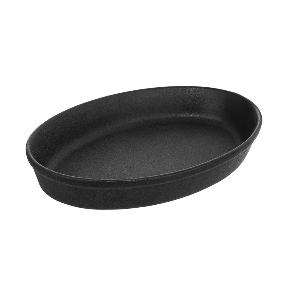 Orion Zapekacia miska oválna BLACK, 27 x 19 x 4,5 cm