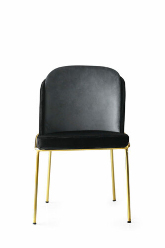 Dore Black and Gold étkezőszék szett, 4 db