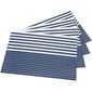 Tischsets Stripe dunkelblau , 30 x 45 cm, 4er Set