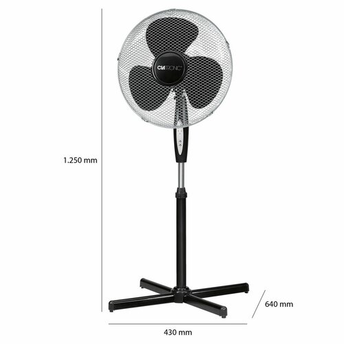 Clatronic VL 3741 állványos ventilátortávirányítóval