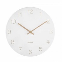 Karlsson 5788WH Designer-Wanduhr, D. 30 cm