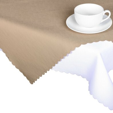 Teflon prt za mizo, kava, 120 x 160 cm