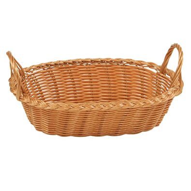 Kesper 17836 Košarica za kruh in sadje z ročaji,29 x 1 8 x 13 cm