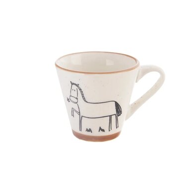 Orion porcelanska skodelica Statek kůň, 0,07 l