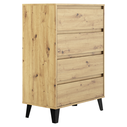 Komoda BOGAN 4S70, dąb Artisan