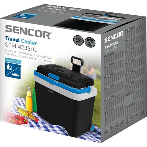 Sencor SCM 4233BL-EUE3 lodówka samochodowa, 33 l