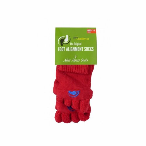 Ajustirane nogavice Red - velikost M