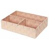 Compactor Organizer na bieliznę i akcesoria TEX, 32 x 25 x 8 cm, różowy