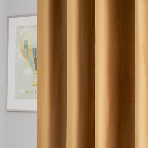 4Home Manila  sötétítő függöny aranybarna, 150 x 250 cm