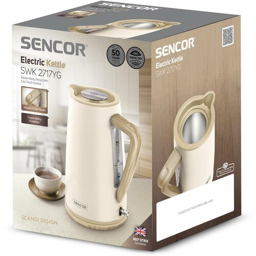 Sencor SWK 2717YG elektromos vízforraló