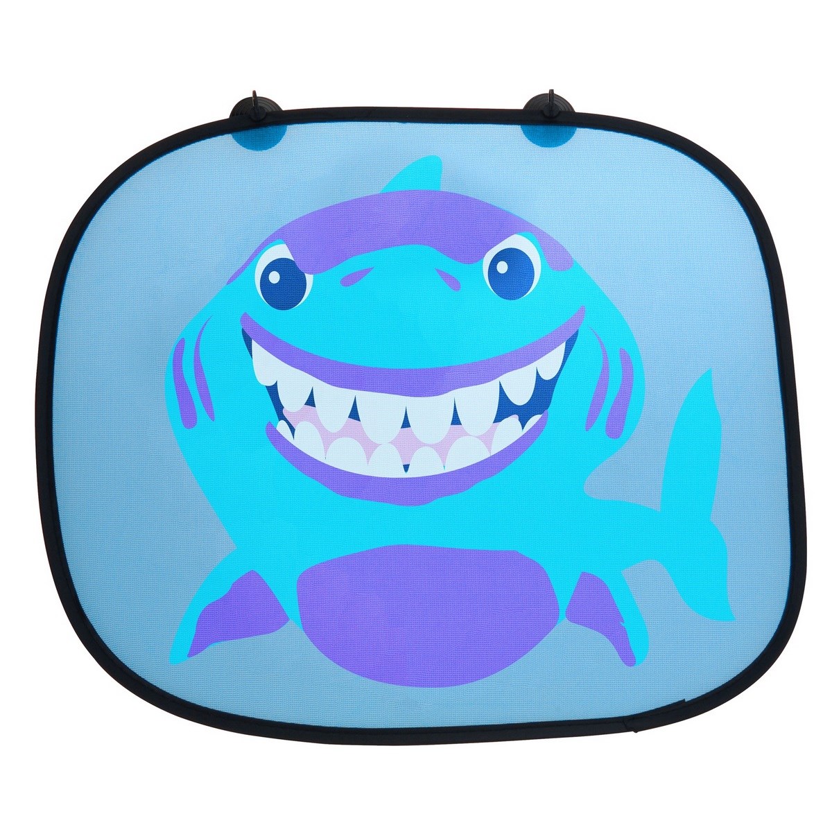 Slnečná clona Žralok modrá, 2 ks