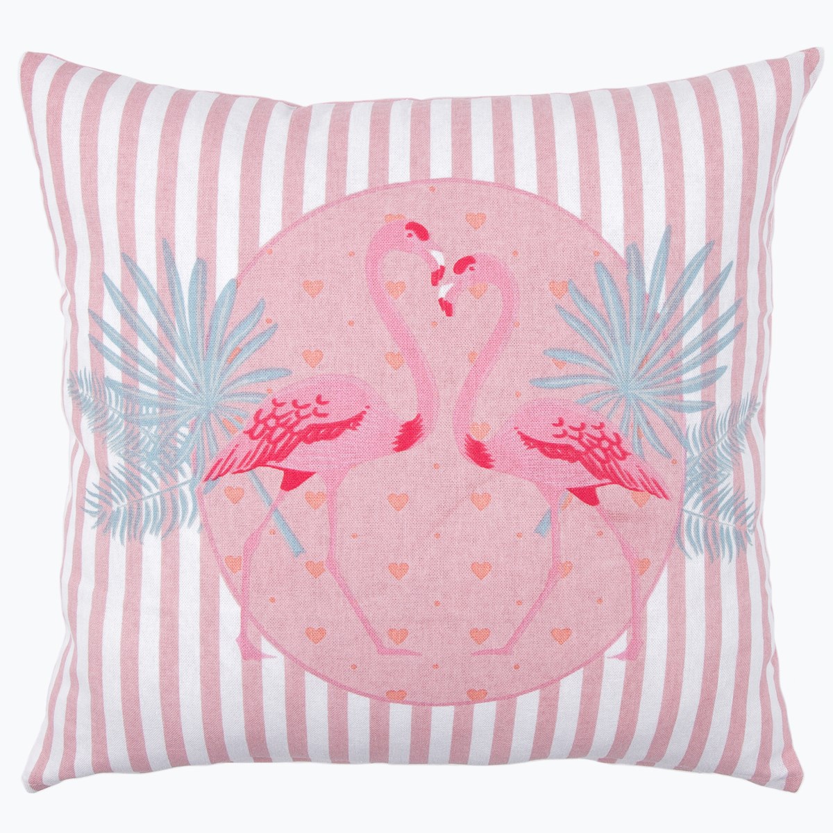 Trade Concept Obliečka na vankúšik Plameniak ružová, 40 x 40 cm