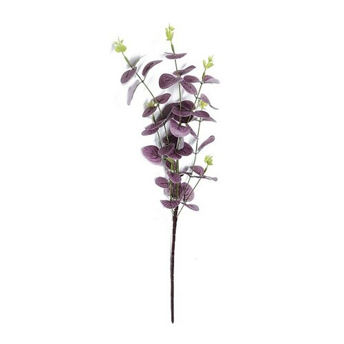 Sztuczna łodyga eukaliptusa fioletowa, 67 cm