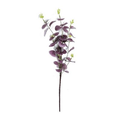 Sztuczna łodyga eukaliptusa fioletowego, 67 cm