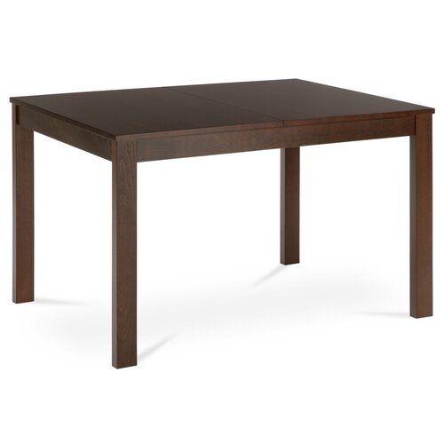 Összecsukható étkezőasztal 120-150 x 80 cm, diófa