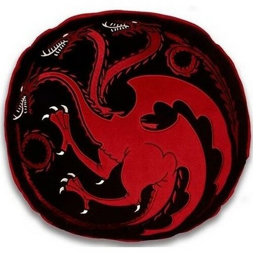 Tvarovaný vankúšik Game Of Thrones Targaryen, 35 cm