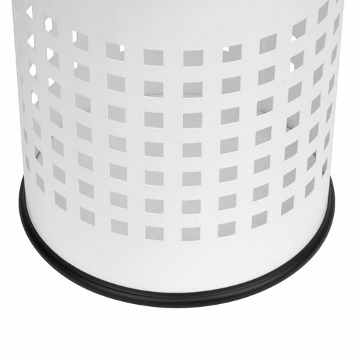 Alda Officer perforált szemetes 7 l, fehér