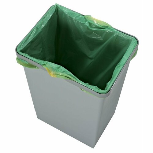 Elletipi Plastični koš z ročaji 12 l, siv