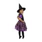 Rappa Costum pentru copii Vrăjitoare violet,mărimea 3.5 mm, w. M