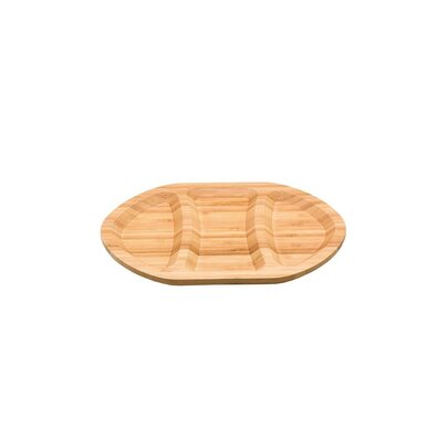 Tavă de servit Banquet BRILLANTE Bamboo, 26 x 19 cm