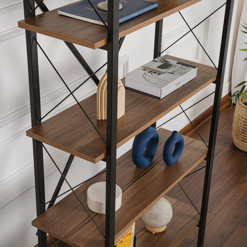 Regál Elysian Walnut and Black