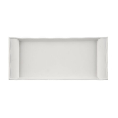 Orion Servirni pladenj Retro bela, 29,5 x 13 cm