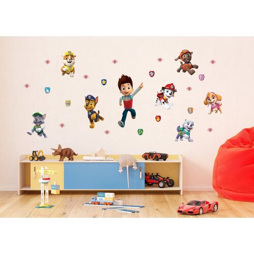 Decorațiuni autoadezive Paw Patrol, 65 x 85 cm