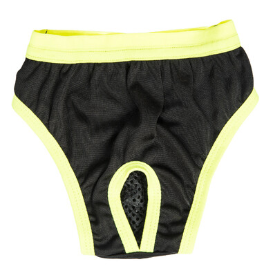 Háracie nohavičky Bina čierna zelený lem, 36 cm