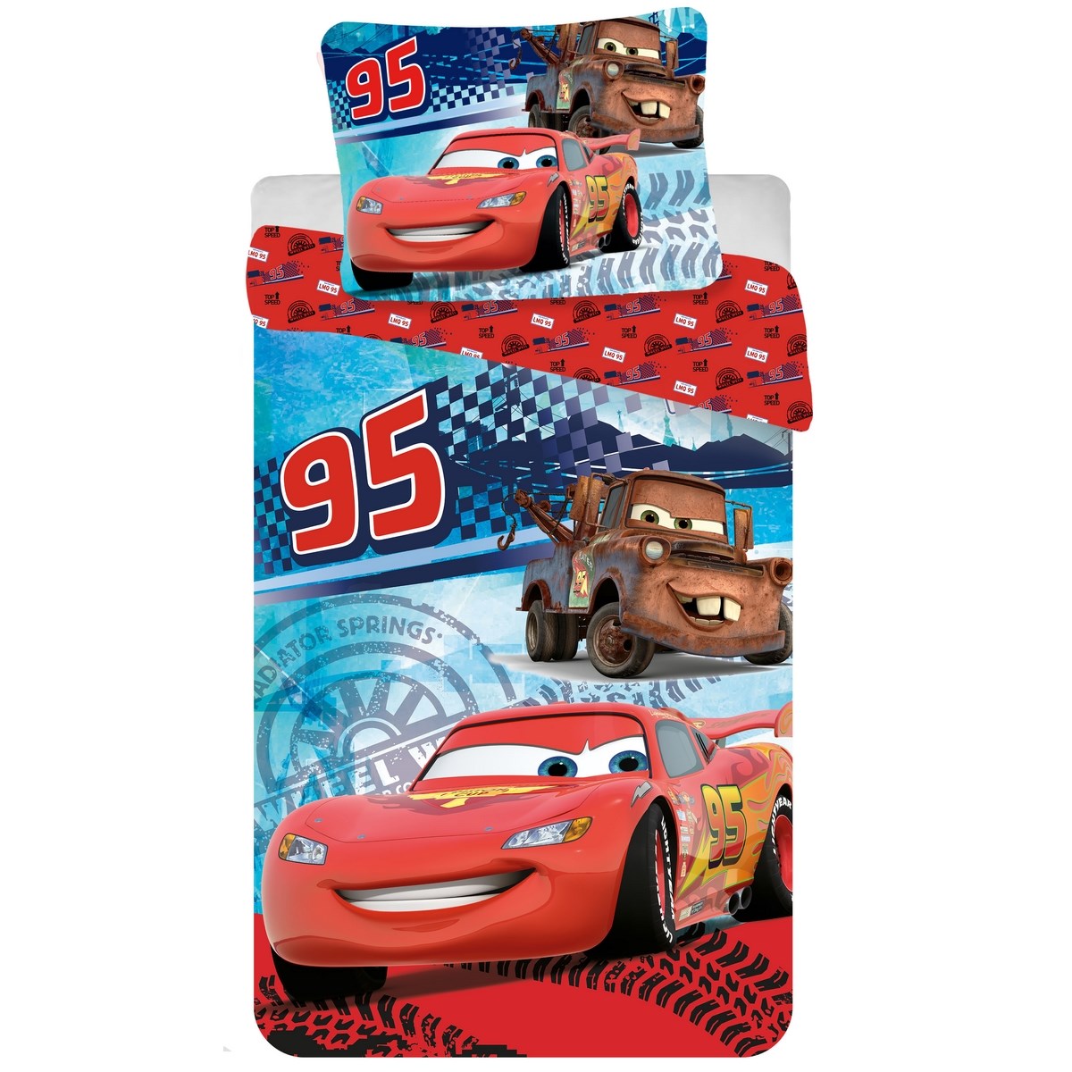 Jerry Fabrics povlečení Cars Speed 140x200 70x90