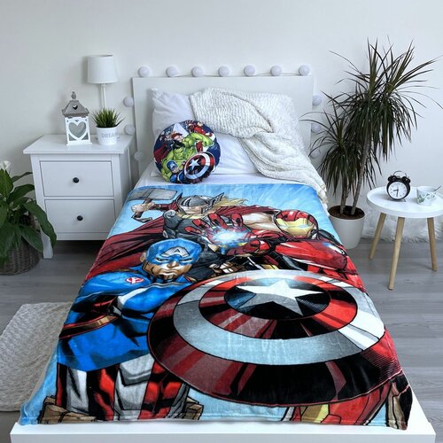 Дитяча ковдра Jerry Fabrics Avengers Heroes 02 ,100 x 150 см